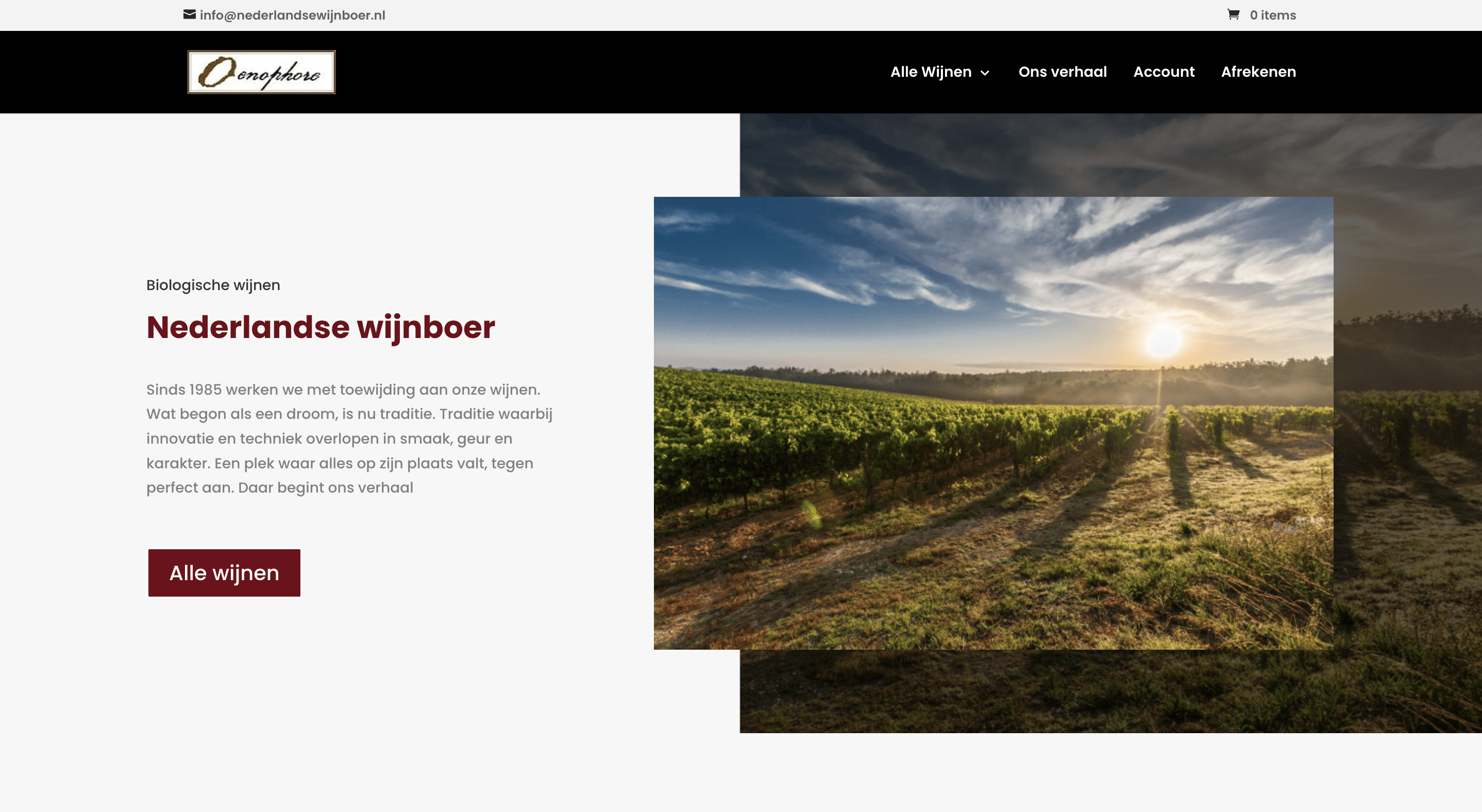 Nederlandsewijnboer website
