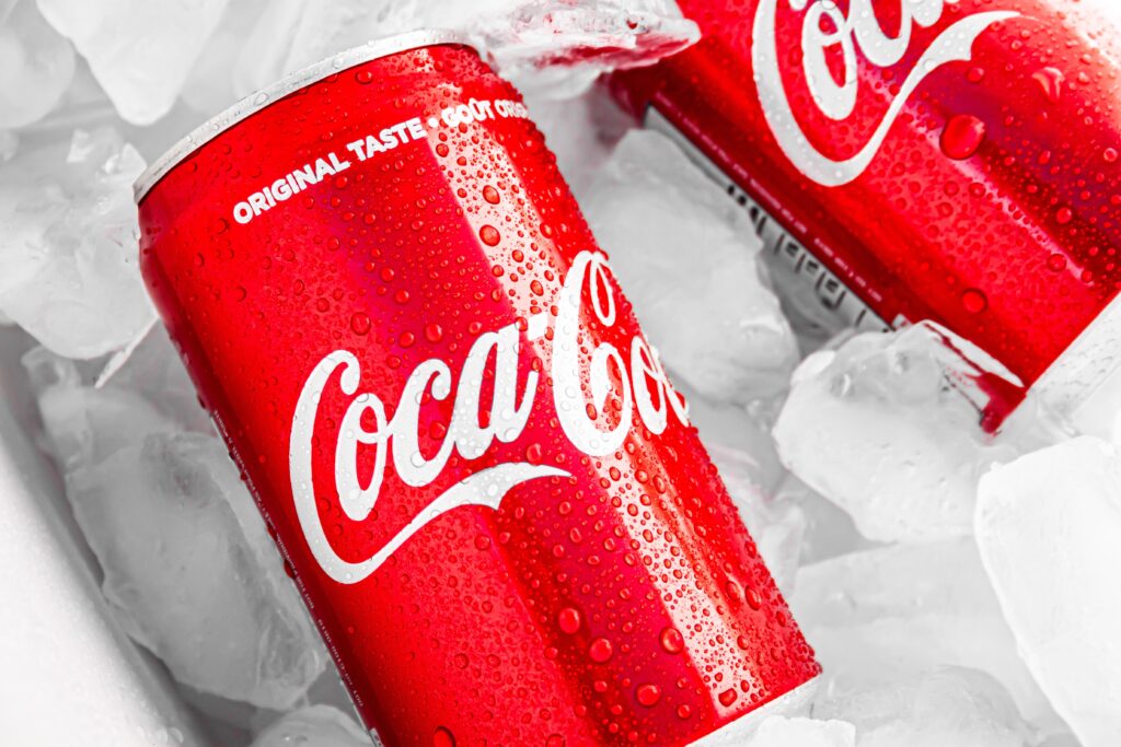 Coca Cola branding voorbeeld