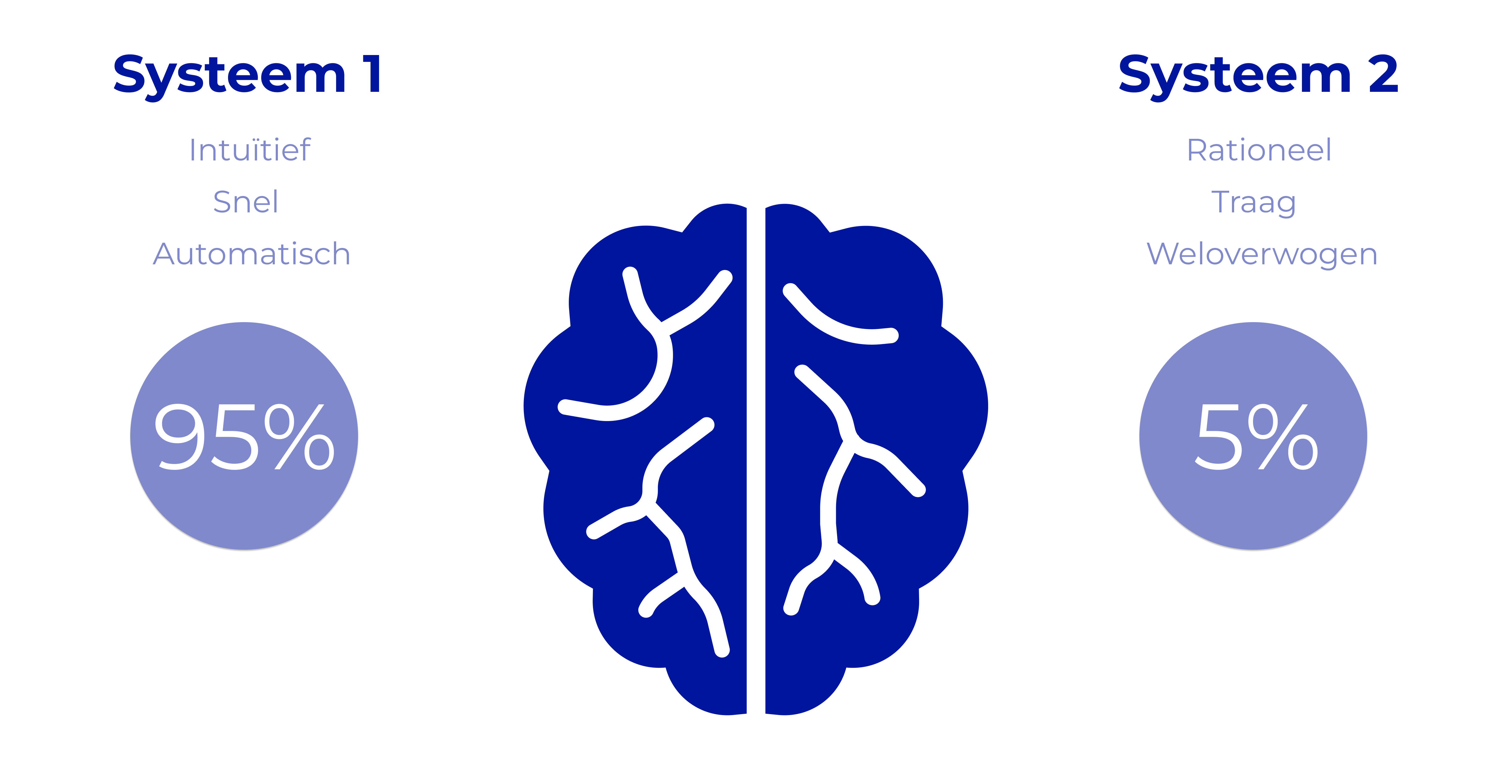 Neuromarketing- systeem 1 vs systeem 2