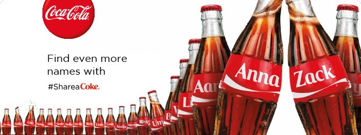 Share-a-Coke-campagne coca cola