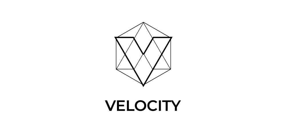 Velocity kleding Logo